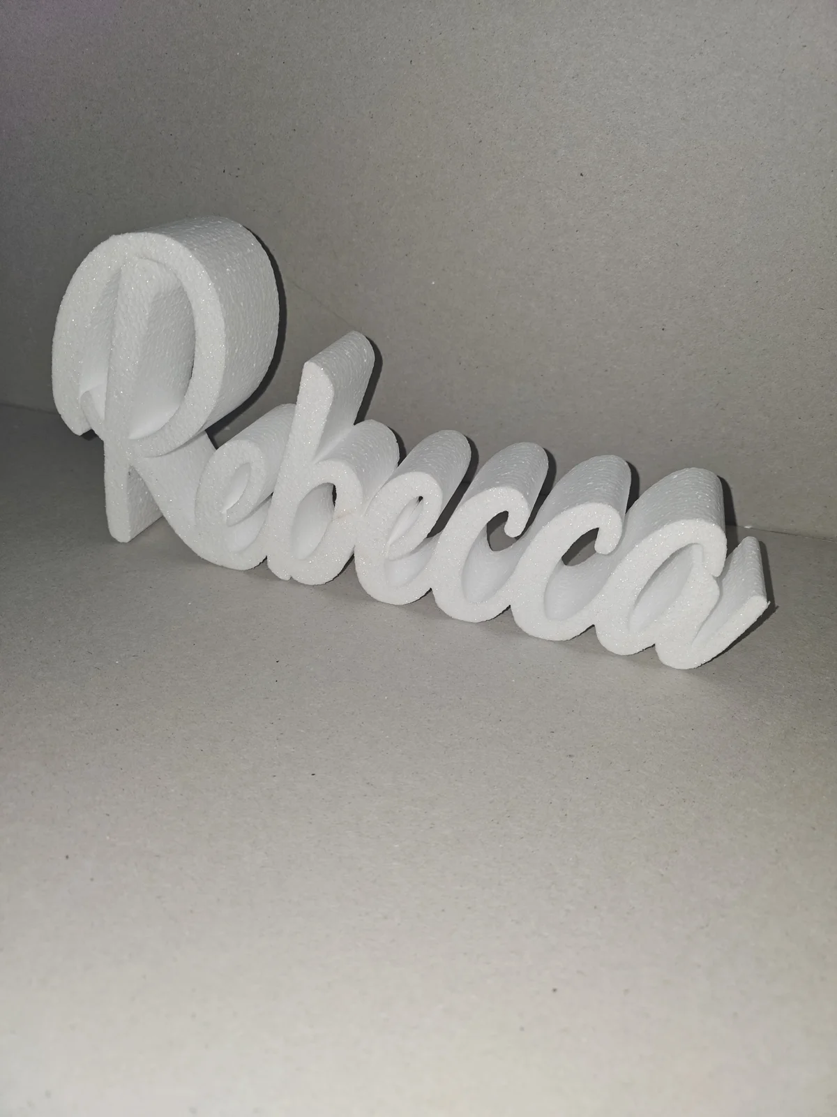 Rebecca, in bianco — vista 1 del lavoro originale